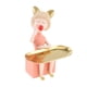 thumbnail image 1 of Resina burbuja chica estatua escultura de adorno de estilo nórdico estatuilla artesanal para hogar sala de estar Decoración Oficina escritorio - Rosa Sunnimix Figurilla de niña, 1 of 8