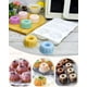 thumbnail image 4 of Moldes de gelatina, 3 moldes de silicona acanalados para tartas, moldes de silicona antiadherentes de 6 cavidades para hornear, magdalenas, donuts, pan de maíz, brownie, jaleas (confet, 4 of 5