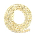 thumbnail image 7 of Nuragold 10k Real Yellow Gold Solid Mariner 6mm Chain Anchor Link Necklace (18"-30") Italian Jewelry for Men, 7 of 7