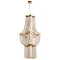 thumbnail image 2 of Pendant Light CYAN DESIGN ESTRELLA 3-Light Large Tinted Gold Leaf Iron, 2 of 2