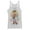 White Heather, variant on Women's Toy Story Hey Woody  Racerback Tank Top Black Heather X Small