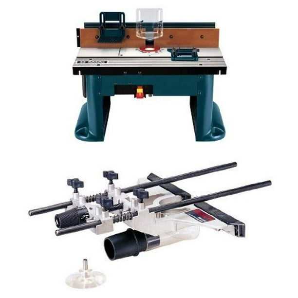 Bosch RA1181 Benchtop Router Table & Bosch RA1054 Deluxe Router Edge