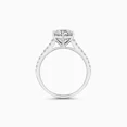 thumbnail image 3 of Oryn Jewel Brilliant 2.1 Ct Round Cut Diamond Ring - 14K White Gold Plated Ring - Engagement Wedding Ring for Women - Fine Anniversary Rings Gift - Fine Beautiful Special Occasion Ring, 3 of 3