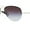 Silver/Grey Gradient, variant on Ray-Ban RB3449 003/8G 59M Silver/Grey Gradient Sunglasses For Men For Women