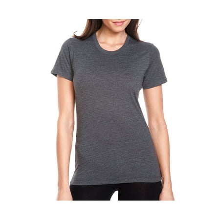 Next Level Apparel Women's Tear Away Label Crewneck T-Shirt, Style (Best Way To Label Camp Clothes)