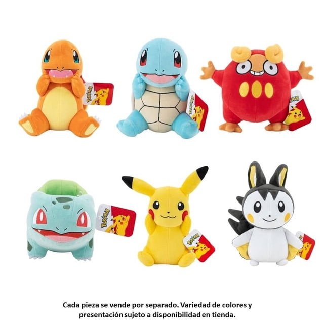Peluche Pokemon Varios Modelos 1 pieza de 20 cm