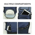 thumbnail image 6 of AUXDIQ 30L Cool Bag Rucksack Insulated BackpackThermal Leakproof Cooler Backpack Picnic Bag Cooler Bag Large Capacity for Men Women to Picnic, Camping, Work, Beach Blue, 6 of 6