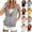 Army Green, variant on APEXFWDT Sleeveless Hoodies for Women Zip Up Vest Casual Loose Fit Lightweight Drawstring Sweatshirts with Pockets