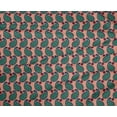 thumbnail image 4 of oneOone Polyester Lycra Fabric Floral & Paisley Block Print Fabric By Yard 56 Inch Wide, 4 of 4