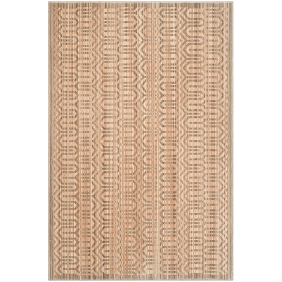 SAFAVIEH Infinity Collection INF583T Beige / Taupe Rug
