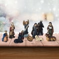Lovehome Christmas Nativity Scene Hand Painted Sculpted Collectable