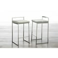 thumbnail image 3 of LumiSource Fuji Stacker 26" Fixed-Height Counter Stool - Set of 3, 3 of 6