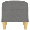 thumbnail image 2 of vidaXL Bench Dark Grey 70x35x41 cm Fabric, 2 of 4
