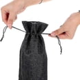 thumbnail image 4 of 20/10 bolsas de yute y arpillera para vino con cordón, bolsas de regalo de tela de arpillera para degustación a ciegas, fiesta de Halloween, 4 of 5