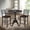 Brown, variant on Carolina Chair & Table Fairview Round Pedestal Bar Table, Espresso - 30 in.