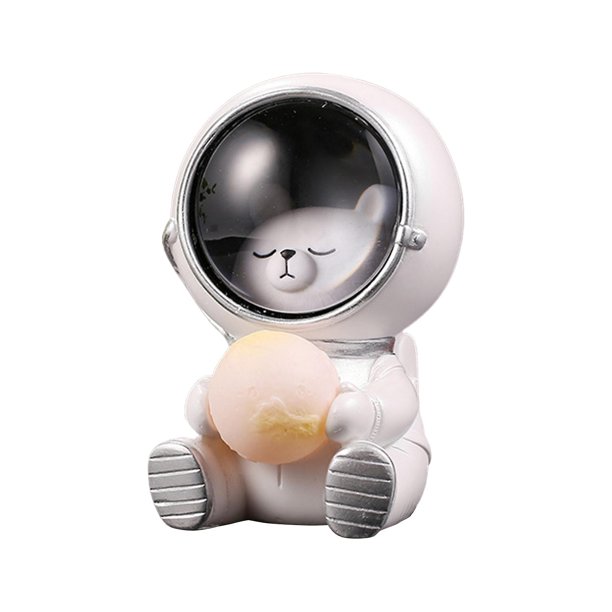 Luz nocturna cachorro astronauta YONGSHENG pequeña lámpara de resina para dormitorio