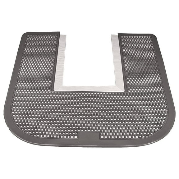 Impact 1550 23 in. x 21.63 in. Nonslip Disposable Urinal Floor Mat - Orchard Zing Scent Gray (6/Carton)