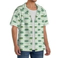 thumbnail image 2 of Goofa Cute Crocodile Printed Men's Casual Short-sleeved Shirt,Lightweight Breathable Button-down,Summer Casual men's top,Versatile Fashion shirt-4X-Large, 2 of 7