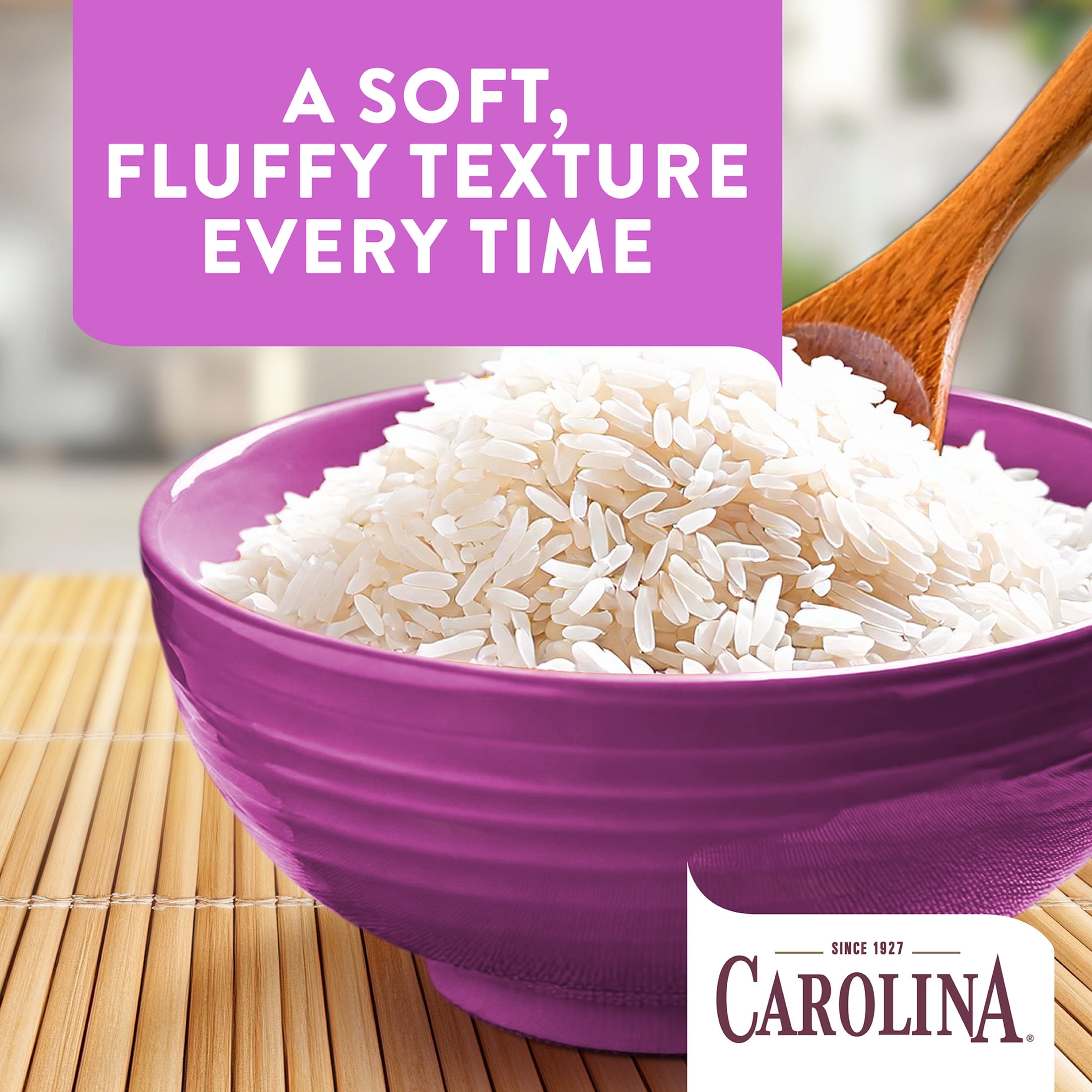 (3 pack) Carolina Ready-to-Eat White Jasmine Rice, Microwaveable Rice, Gluten Free, 8.8 oz Pouch
