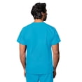 thumbnail image 3 of Adar Universal Unisex Scrub Set - Unisex V-Neck Scrub Top & Tapered Drawstring Scrub Pants, 3 of 6