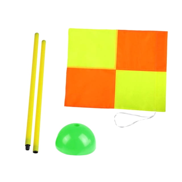 Bandera de esquina de fútbol Zulema 2 postes GreenBase
