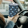 thumbnail image 6 of Goofa Funny Sharks for 20 oz Skinny Tumbler Stainless Steel Coffee Mug Slim Vacuum Insulated Travel Cup Car Cup-Without Straw, 6 of 8