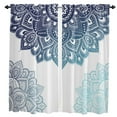 thumbnail image 2 of Mandala Flowers Bloom Abstract Curtains For Living Room Bedroom Window Treatment Home Decoration Drapes Kitchen Curtain, 2 of 7