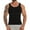 Black, variant on MANIFIQUE 2 Packs Compression Shirts for Men Gynecomastia Tank Tops Body Shaper Vest Slimming Base Layer Belly Control Undershirt