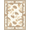 Beige Ivory Brown, Pattern 1, variant on ODIKA 8'x10' Washable Area Rug Boho Faded Cream Tonal Shapes Beige Bordered Decorative Neutral for Living Room, Under Sectional, Family , Durable, Non-Slip