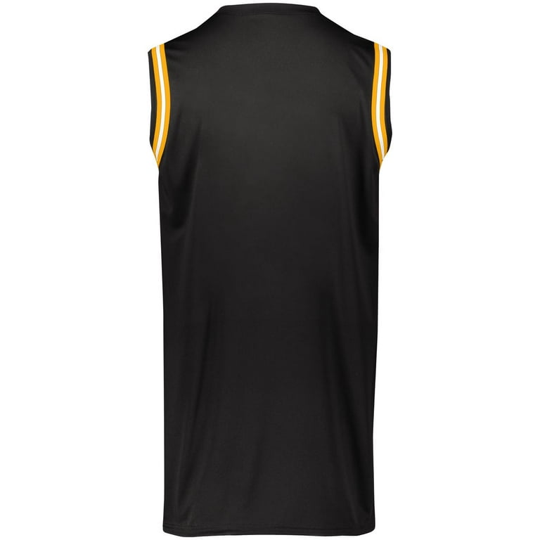 Holloway Sportswear L Boys RETRO BASKETBALL JERSEY Black/Light