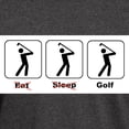 thumbnail image 3 of CafePress - Eat Sleep Golf Dark T Shirt - Men's Classic Graphic Cotton T-Shirt, 3 of 4