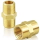 thumbnail image 1 of 24 piezas de soporte de herramientas neumáticas conector roscado de latón 1/4npt, 1 of 2