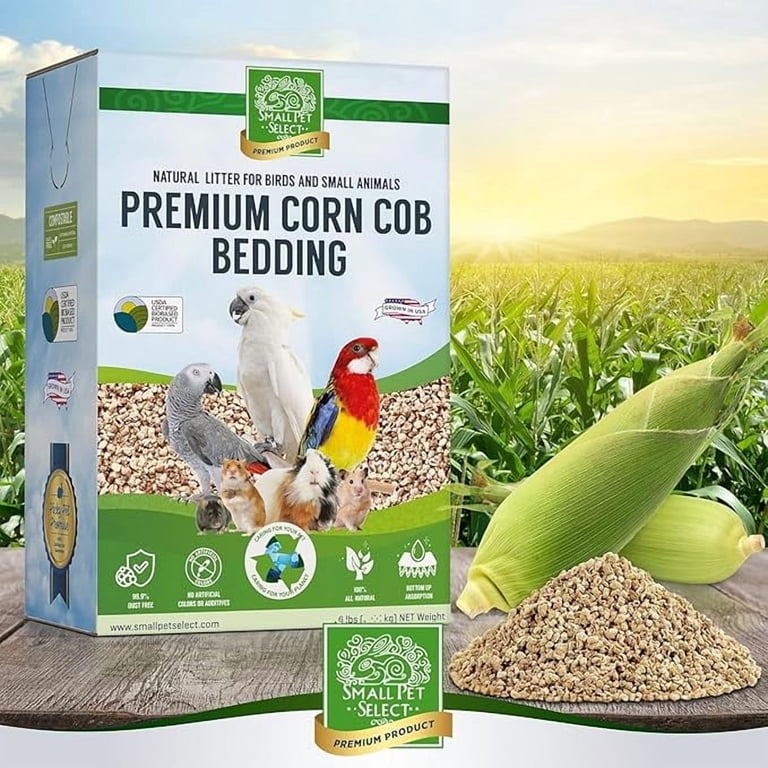Small Pet Select Corn Cob Bedding for Small Animals, 6lb photo 6