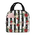thumbnail image 1 of Disketp Rose Flowers for Insulated Lunch Bag for Women and Men, Perfect for Work, Hiking, Picnic, 1 of 8