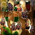 thumbnail image 4 of Lilixerw Clearance Christmas Santa Claus String Lights,Waterproof Light Up String Lights,for Christmas Decorations, 4 of 9