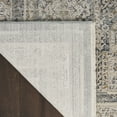 thumbnail image 5 of Nourison Nyle 5'3" x 7'10" Ivory Charcoal Vintage Indoor Rug, 5 of 9