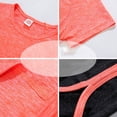 thumbnail image 6 of Utlike Boys Athletic Short Sets Sportswear Short Sleeve T Shirt Running Outfit Boys Active Shorts Set Lightweight Breathable Comfortable Play Clothes Size 8-9 Years Red, 6 of 9
