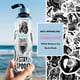thumbnail image 3 of 100 Pieces Gothic Stickers for Water Bottle, Black White Skull Stickers, Waterproof Vinyl Stickers Horror Thriller Stickers Bumper Skateboard Waterpro, 3 of 4
