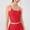 Red, variant on Cropped Tank Tops For Women Sevevn Women's Solid Color Fashionable Leisure Fitness Sports Slim Tank Compression Tank Tops For Women