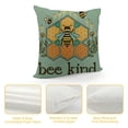 thumbnail image 4 of QZHH  Summer Pillow Cover Bee Kind Honey Decorative Lumbar Pillow Case Decor Home Decorations Cushion Case for Sofa Couch, 4 of 5