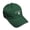 Forest Green, variant on Soft Baseball Cap Ireland Shamrock White Embroidery Irish Flag Twill Cotton USA Dad Hats for Men & Women Black Design Only