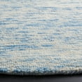 thumbnail image 4 of Safavieh Himalaya Luvenia Distressed Wool Area Rug, Blue, 6' x 6' Round, 4 of 12