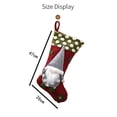 thumbnail image 7 of Christmas Stockings, 18" Large Swedish Gnome Stockings Decorations 3D Fireplace Hanging Stockings Gift Holding Bag for Christmas Decorations Holiday Party, 7 of 7