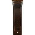 thumbnail image 3 of Ekena Millwork 3"W x 10"D x 10"H Morris Steel Bracket, Antiqued Copper, 3 of 11