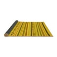 thumbnail image 2 of Ahgly Company Indoor Square Abstract Yellow Modern Area Rugs, 8' Square, 2 of 4