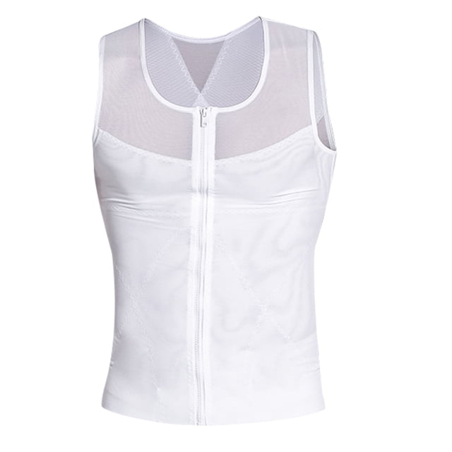Corsé moldeador de vientre con ajuste de hebilla para hombre, corsé de cintura, cinturón de pecho, chaleco estereotipo, transpirable Fridja nalpqowj29241