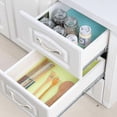 thumbnail image 3 of Kitchen drawer mat, refrigerator mat, shelf mat, EVA non-slip drawer bottom mat, cabinet, drawer, refrigerator, kitchen, cabinet (green) 4pcs, 3 of 4