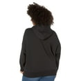 thumbnail image 2 of Reebok Womens Athltic Hoodie Sweatshirt, Black, X-Large, 2 of 3