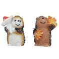 thumbnail image 3 of Hedgehog Ornament, Hedgehog Figurines Cute Synthetic Resin For Study For Children For Bedroom ANGGREK Otros, 3 of 8