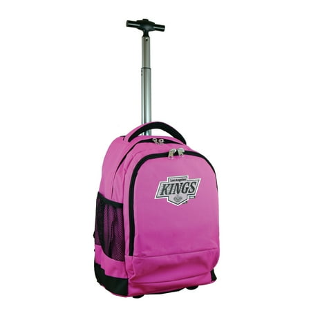 MOJO Pink Los Angeles Kings 19 Premium Wheeled Backpack
